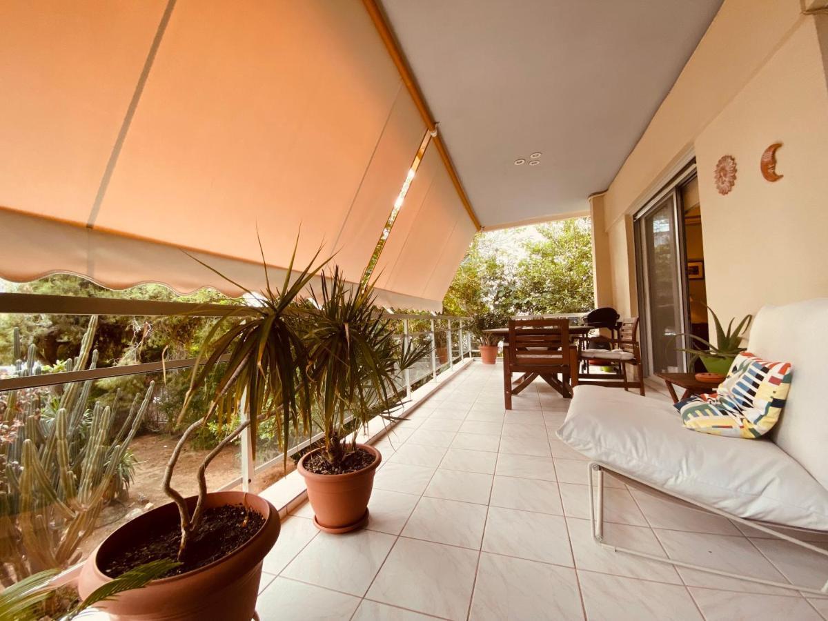 Athens Riviera Garden Views Apartment #Unoblu Dış mekan fotoğraf